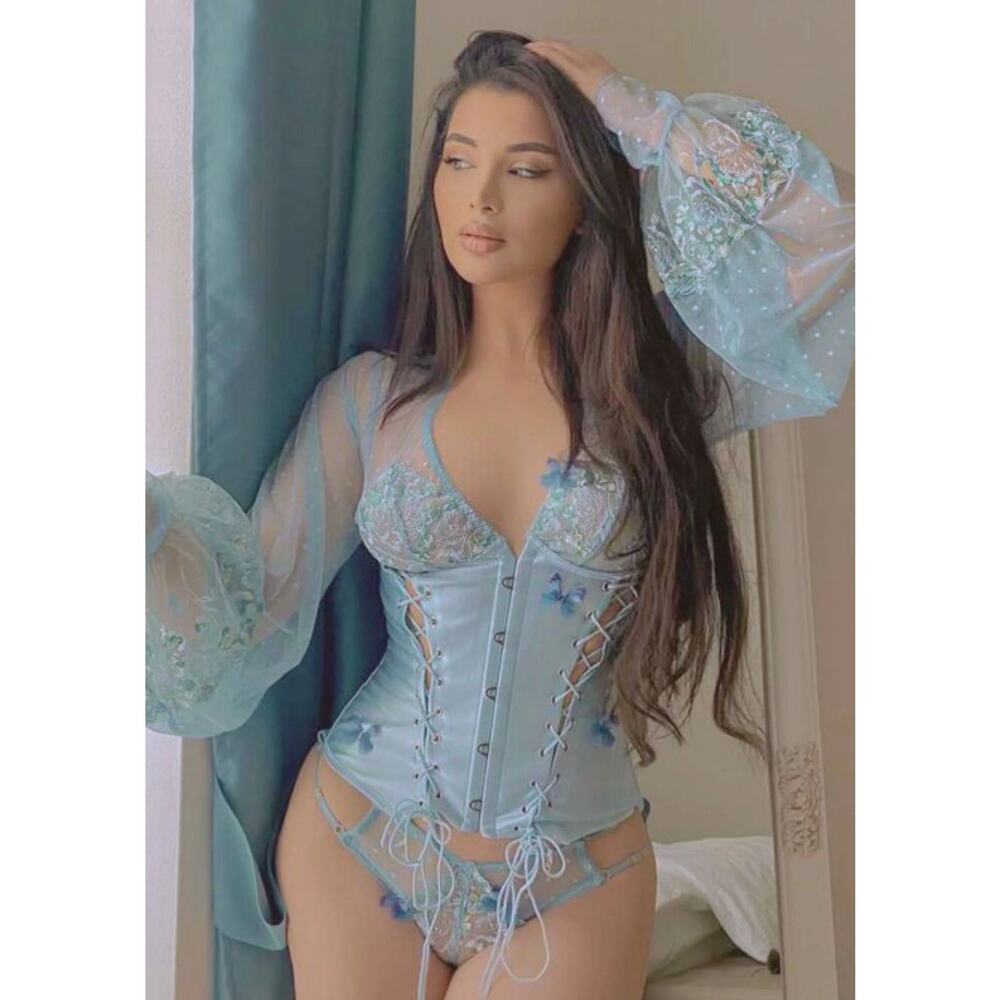 Madame X Butterfly Corset Lingerie